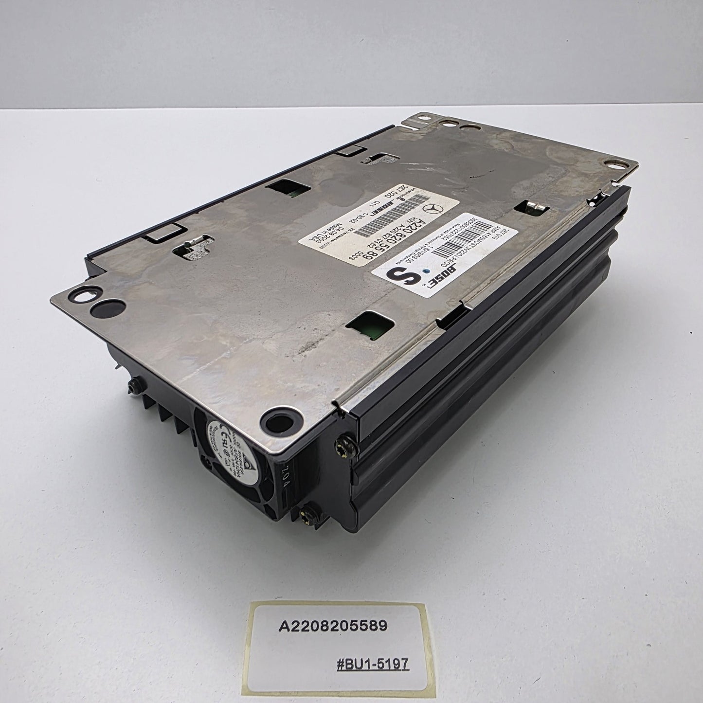 2000-2002 Mercedes-Benz W220 BOSE AMP AMPLIFIER A2208205589