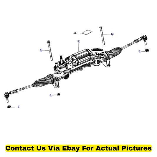 2014 Jeep Cherokee Rack & Pinion Steering Gear Used OEM 5154521AD