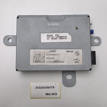 2019 Cadillac CTS Active Communication Control Module 3432A0064TR