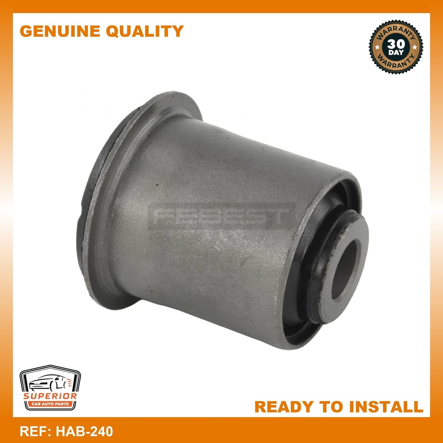 Febest Bushing, Rear Upper Control Arm HAB-240