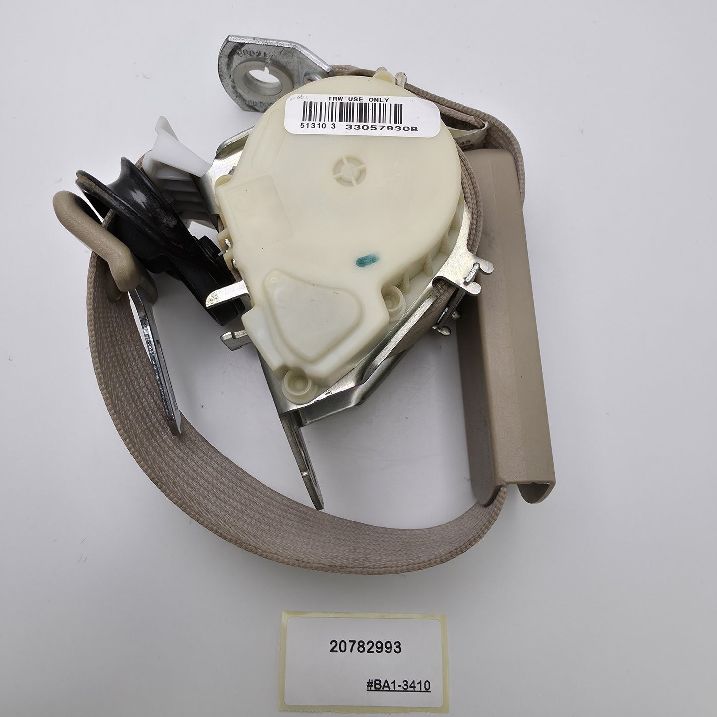 2007-2013 GMC Sierra Rear RH Side Seat Belt Retractor 20782993