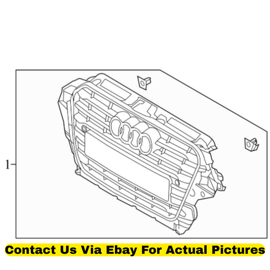2013 Audi Q5 Front Grille Used OEM 8R0853651AFCKA