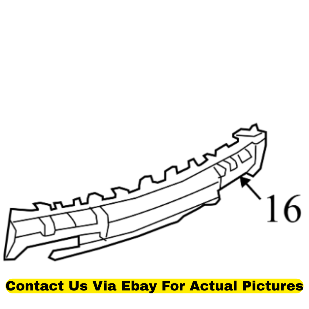 2011 Chevrolet Camaro Rear Bumper Impact Absorber Used OEM 22846710
