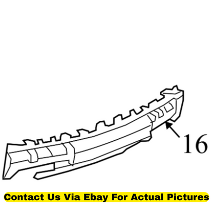 2011 Chevrolet Camaro Rear Bumper Impact Absorber Used OEM 22846710