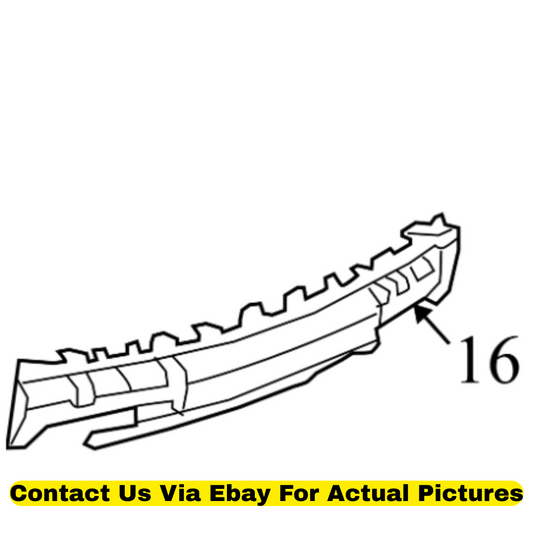 2011 Chevrolet Camaro Rear Bumper Impact Absorber Used OEM 22846710