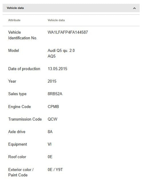 Audi Q5 Keyless Entry Sensor 4G8927753B