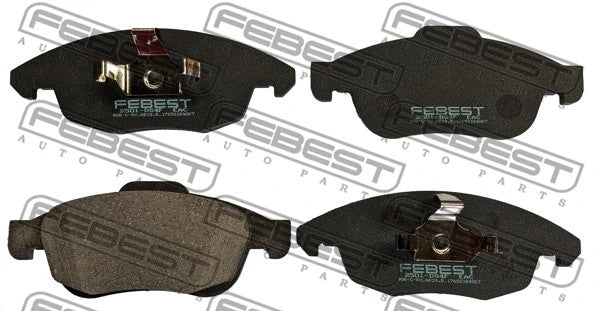 FEBEST 2008-2018 Peugeot Partner Brake Pad Set 2501-DS4F