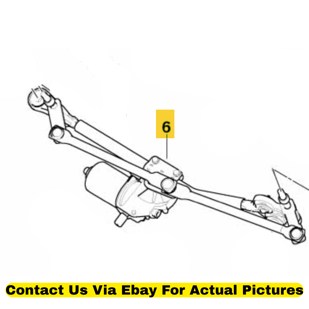 2012 BMW X6 Windshield Wiper System Complete Used OEM 61617200510