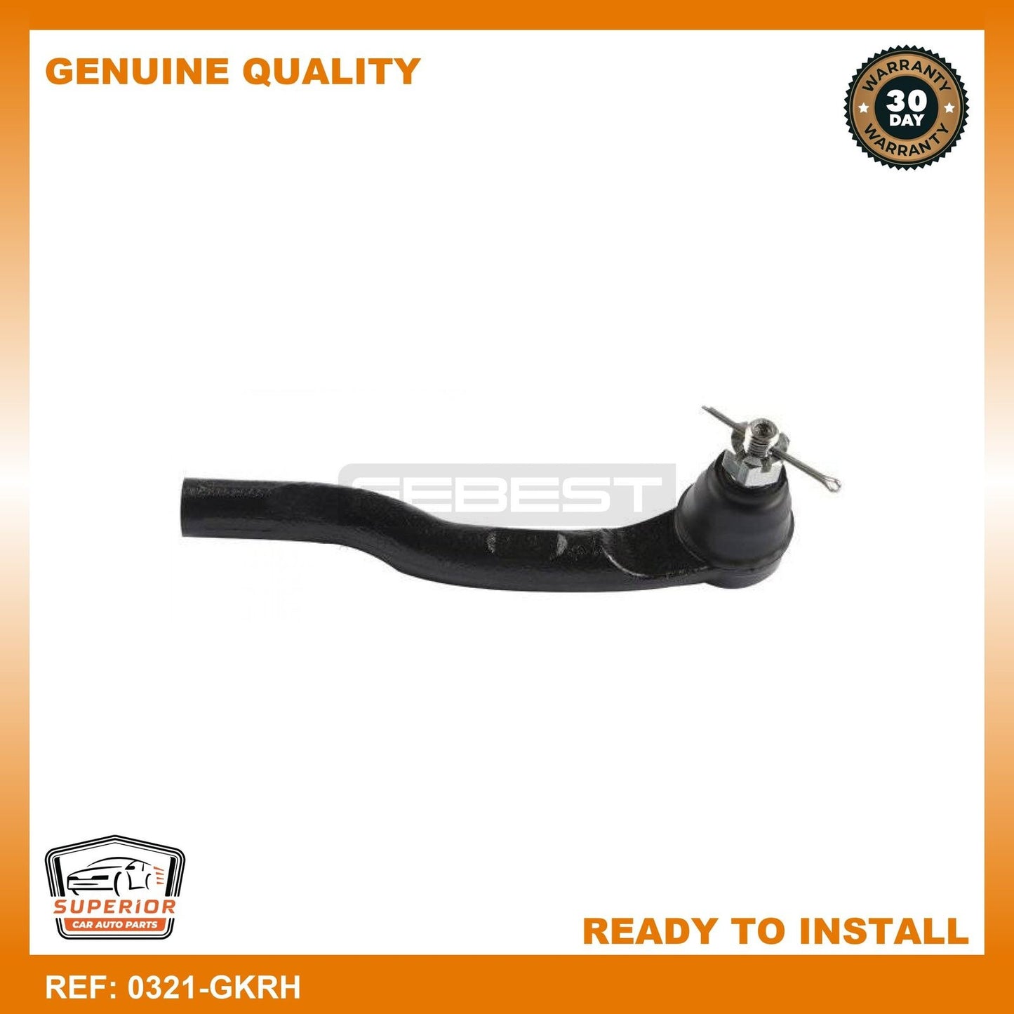 FEBEST 2010-2019 Honda City Tie Rod End 0321-GKRH