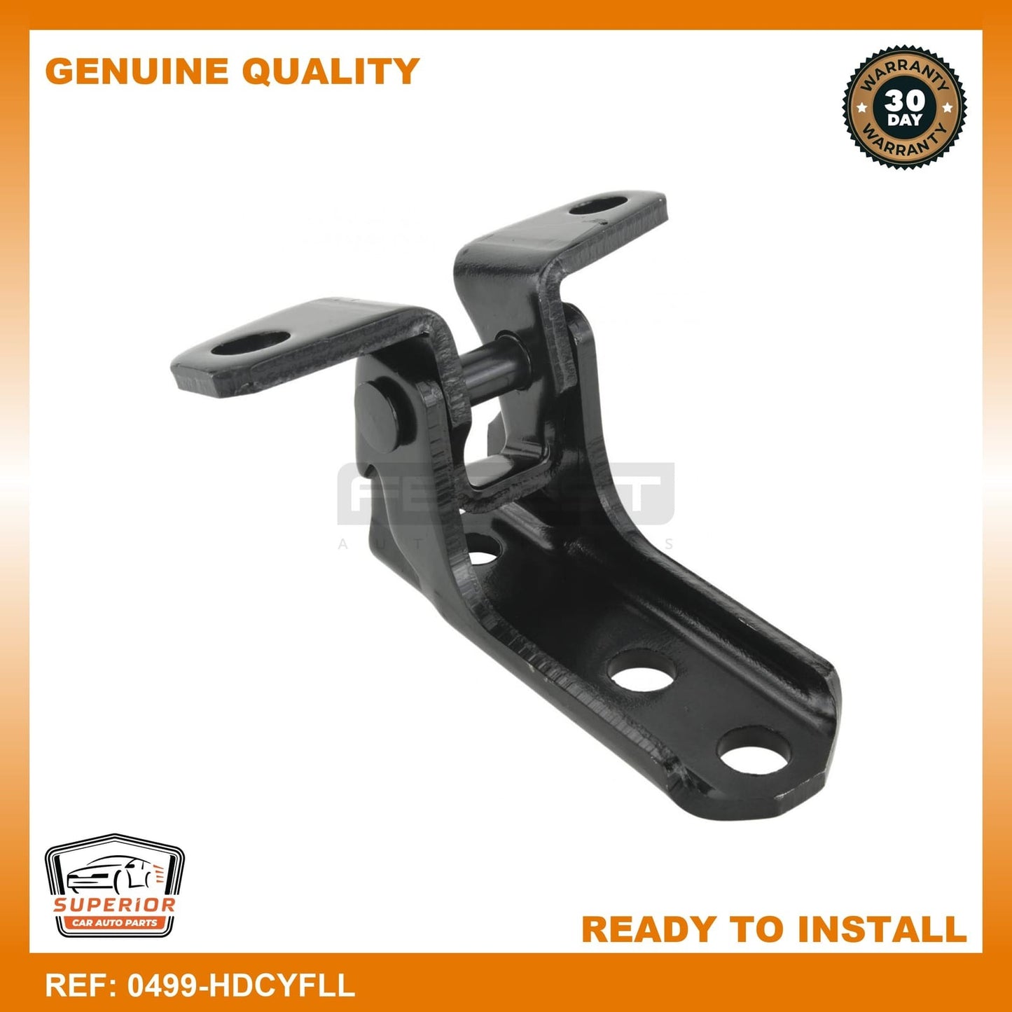 Febest Front Left Door Lower Hinge 0499-HDCYFLL