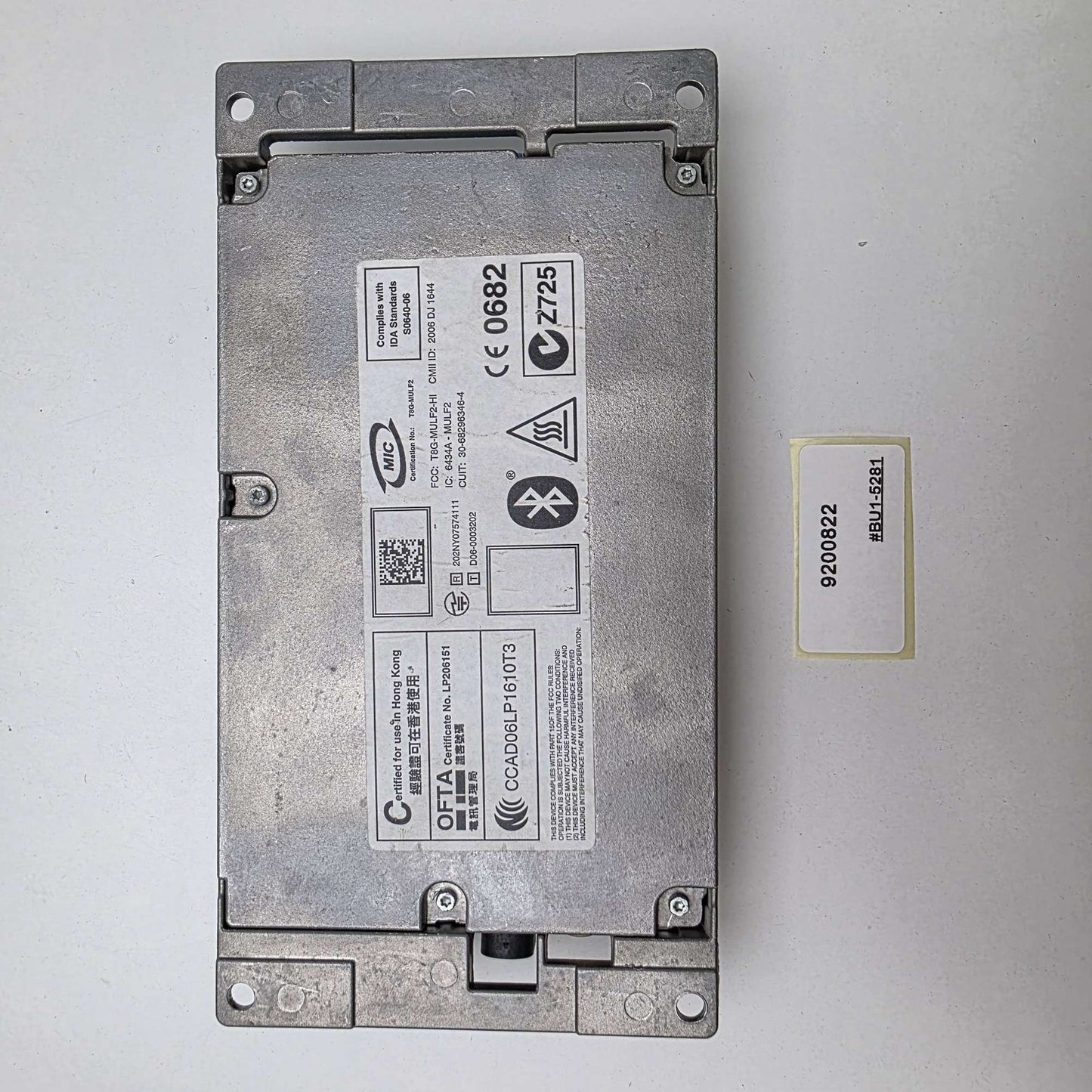 2007-2013 BMW 1 Series Bluetooth Communication Module 9200822