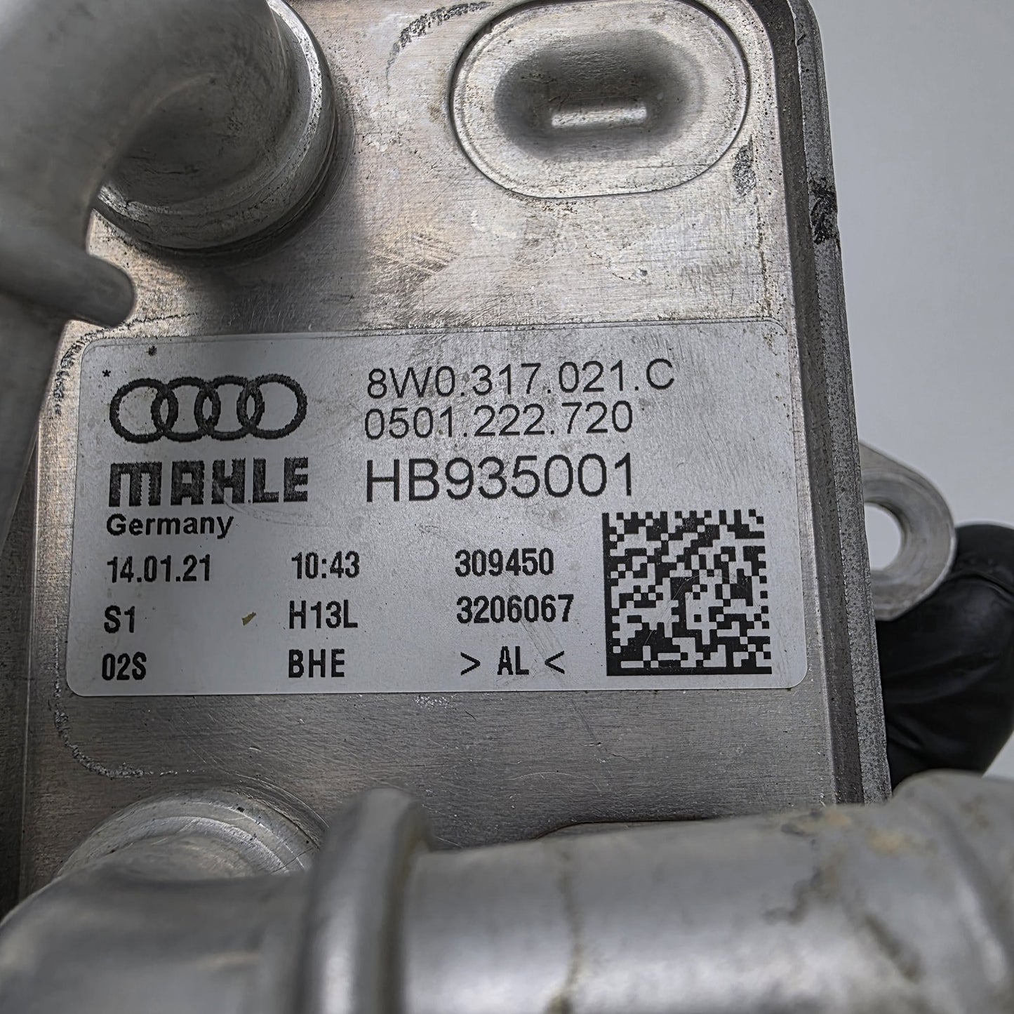2018-2023 Audi RSQ8 Auto Trans Oil Cooler Control Valve 8W0317021C