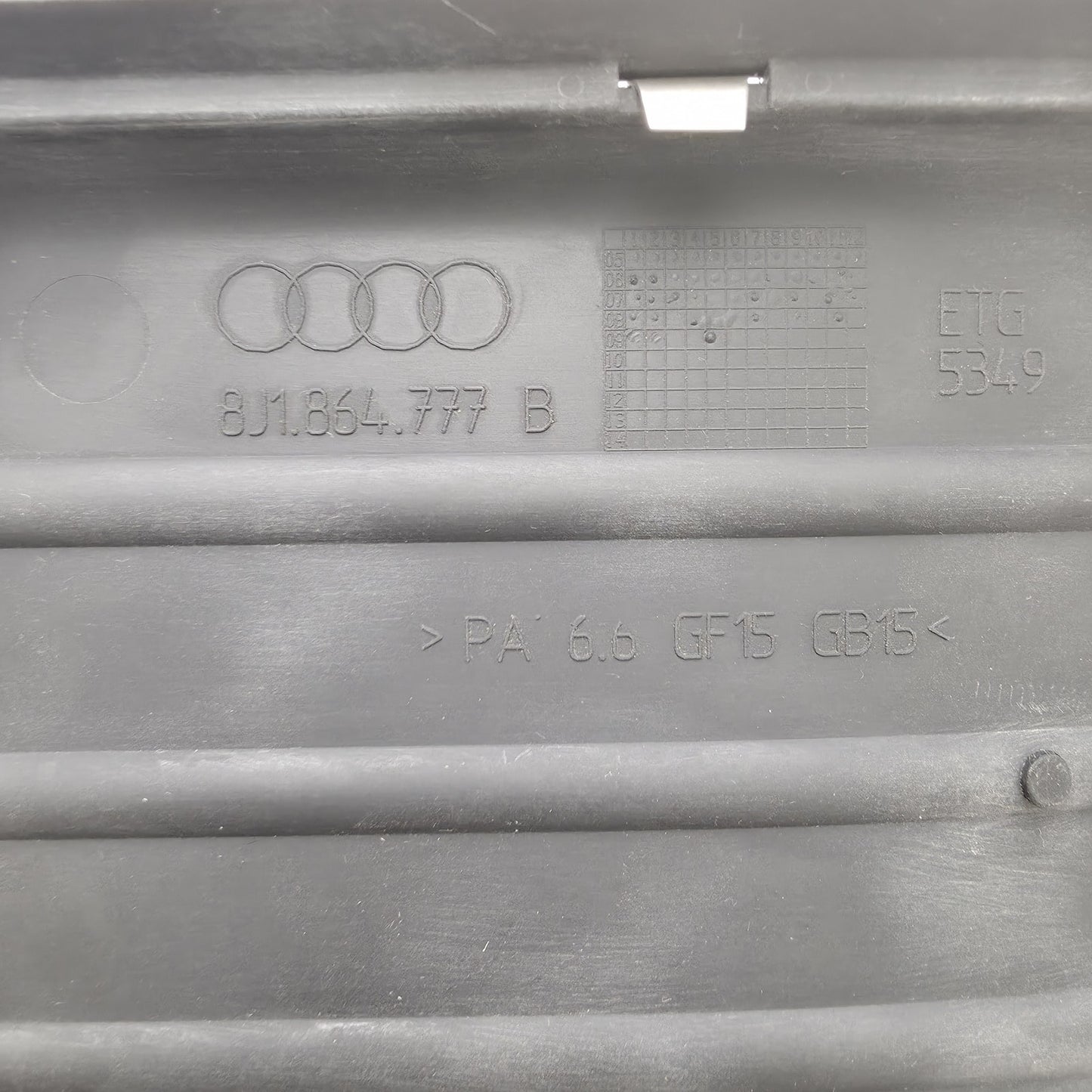 2007-2015 Audi TT Dead Pedal / Foot Rest 8J1864777B
