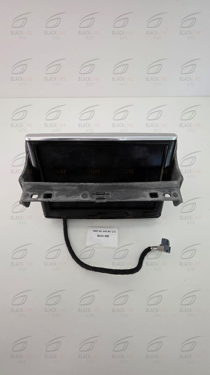 2011-2017 Audi A8 Navigation Info Display Screen Assembly 4H0857273