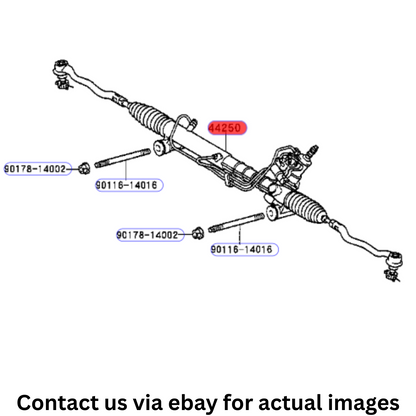 2002 Lexus LS430 Power Steering Rack & Pinion Gear Assembly Used OEM 4420050181