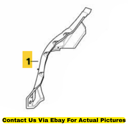 2012 BMW X6 Left Supporting Strut Used OEM 41117174273