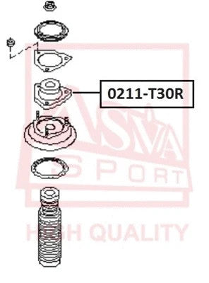FEBEST 2002-2015 Nissan X-Trail Rear Inner CV Joint 0211-T30R
