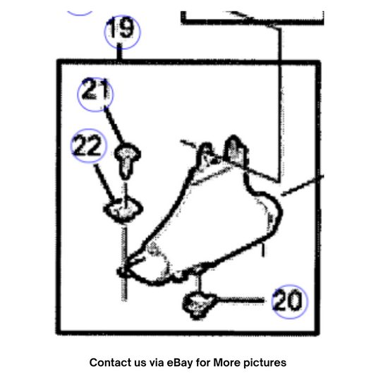 2009 Chevrolet Lumina S Right Floor Carpet Retainer Trim Used OEM 92181713