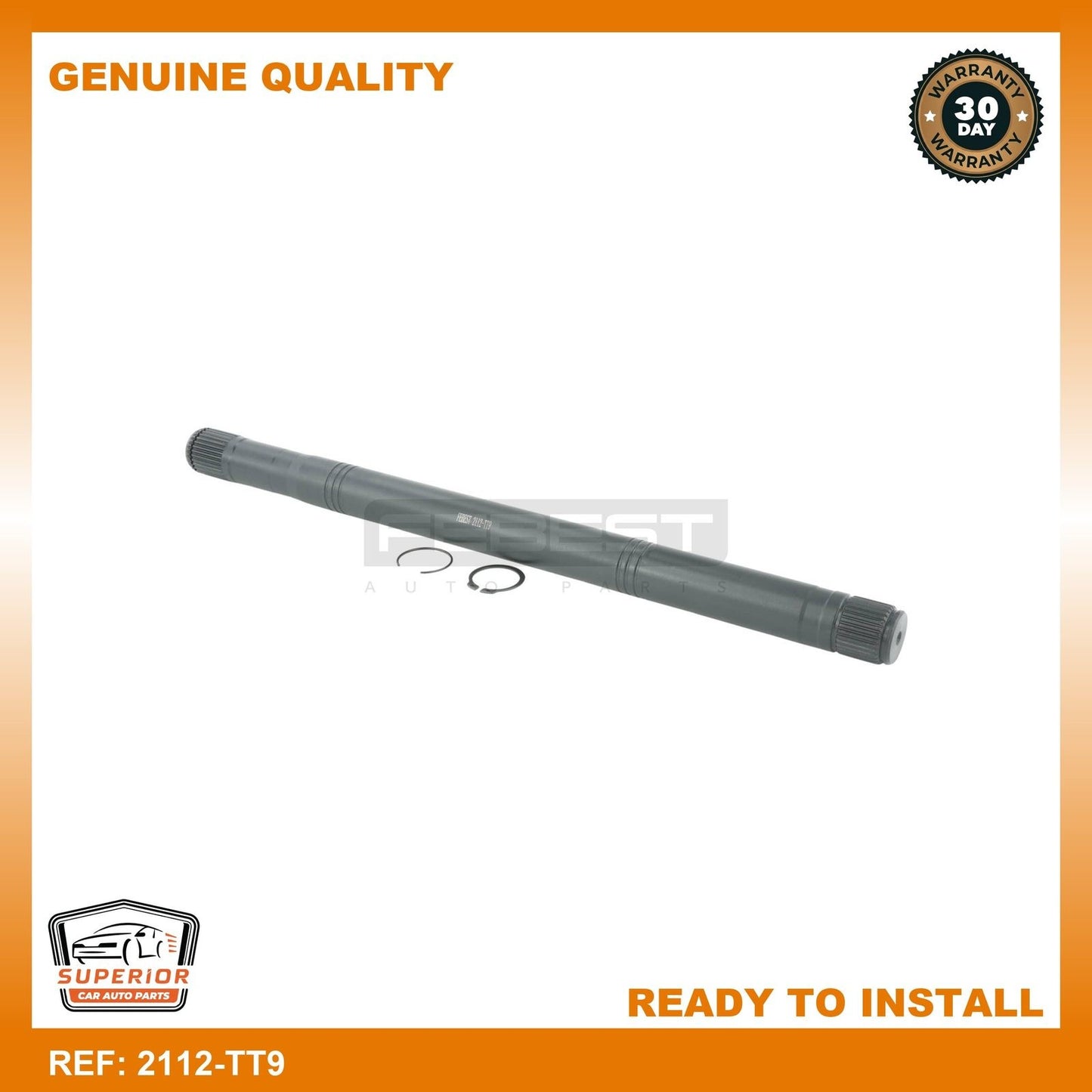 FEBEST 2007-2014 Ford Transit Axle Half Shaft Right 2112-TT9