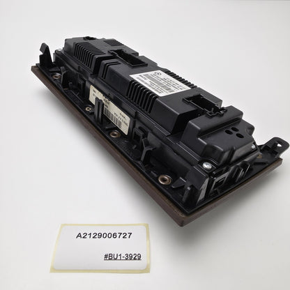 2015-2017 Mercedes-Benz E400 HVAC Temperature Control Panel A2129006727