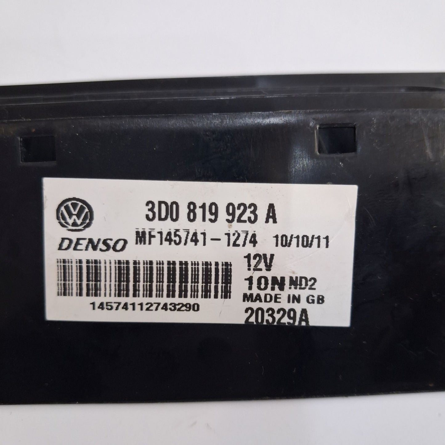 2003-2011 Bentley Continental Foot Well Air Vent 3D0819923