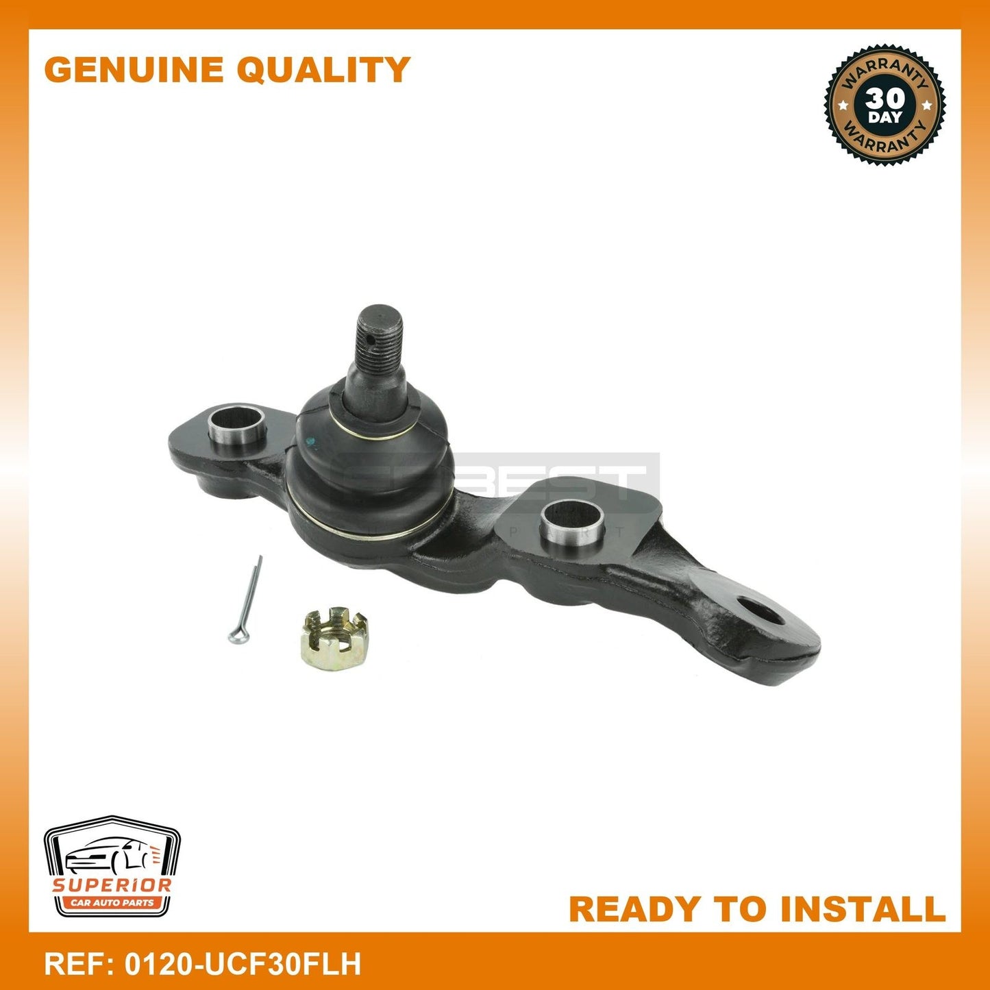 Febest 01-06 Lexus LS430 Front Lower Ball Joint Left 0120-UCF30FLH