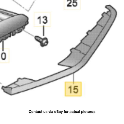 2012 Audi A4 Front Left Door Armrest Trim Panel Used OEM 8K1867585A