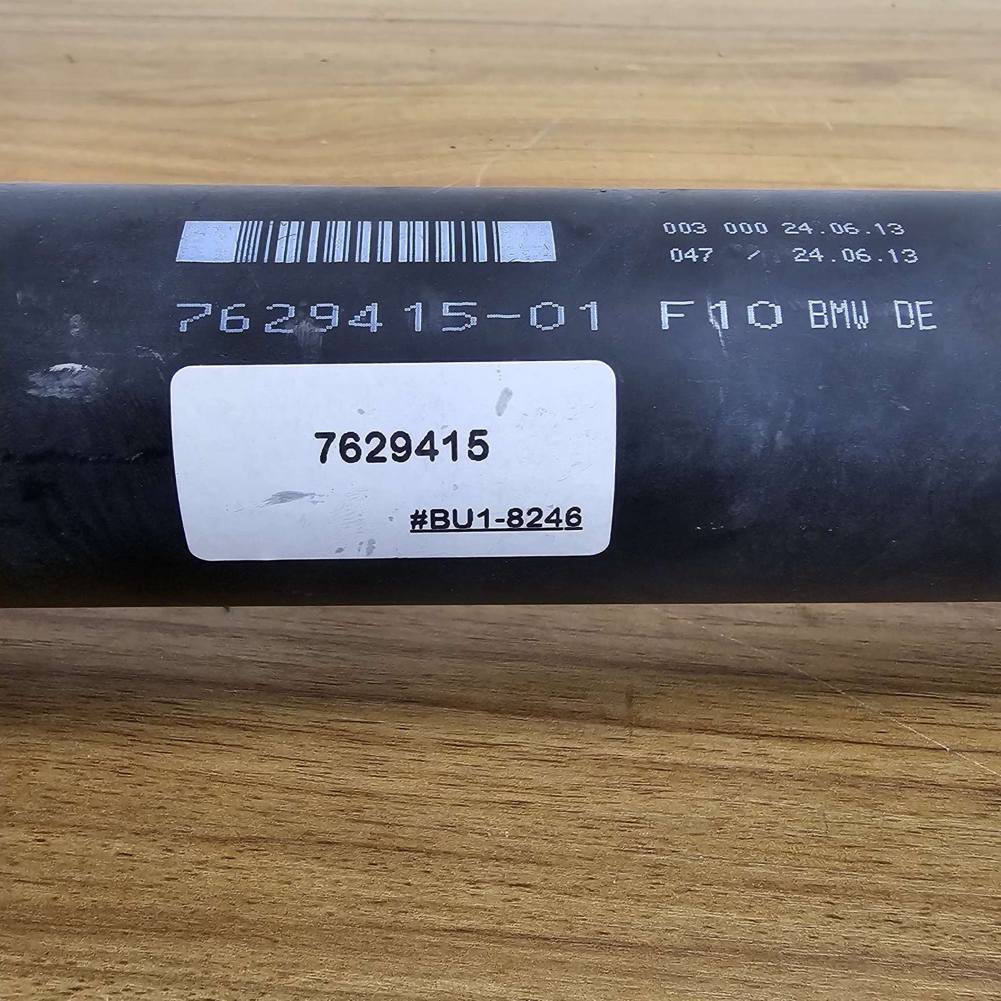 2011-2016 BMW 528i Driveshaft Propeller Shaft 7629415