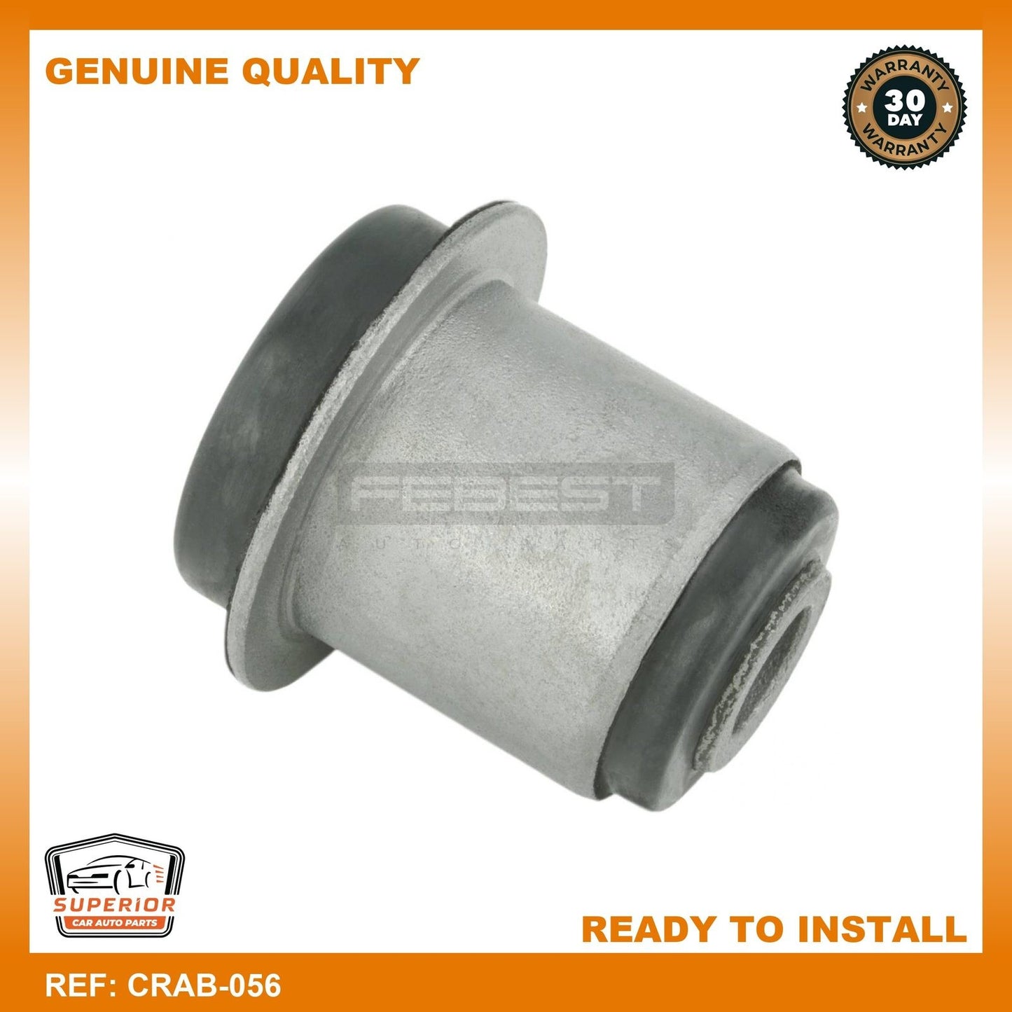 Febest 2003 Jeep Liberty Bushing Front Upper Control Arm CRAB-056