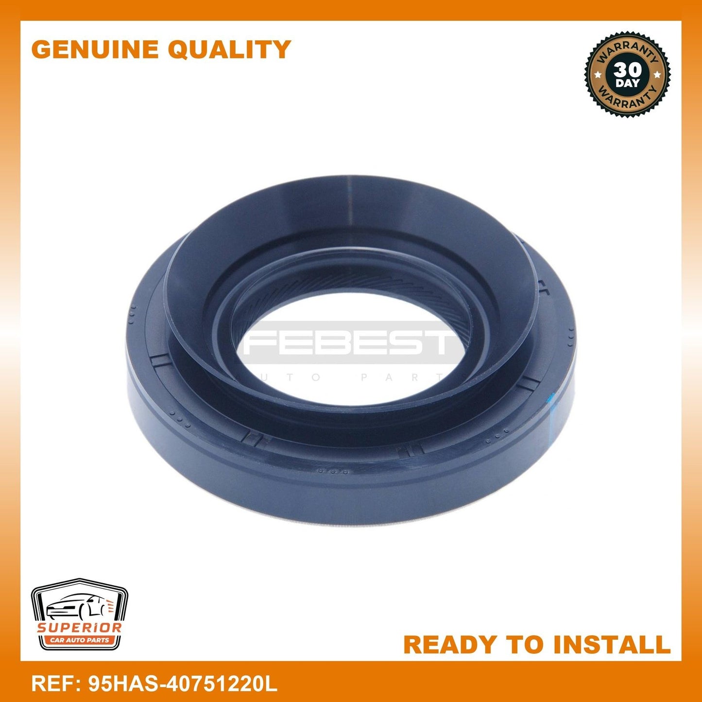 FEBEST NISSAN Oil Seal Axle Case 95HAS-40751220L