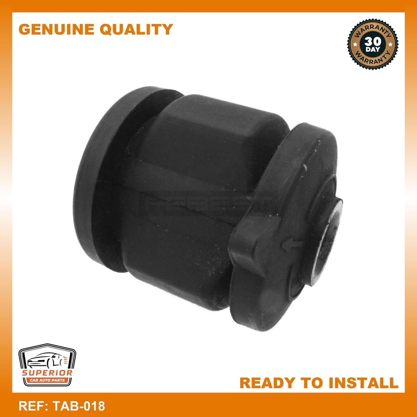 FEBEST 1992-1997 Toyota Corolla Rear Trailing Rod Bushing TAB-018