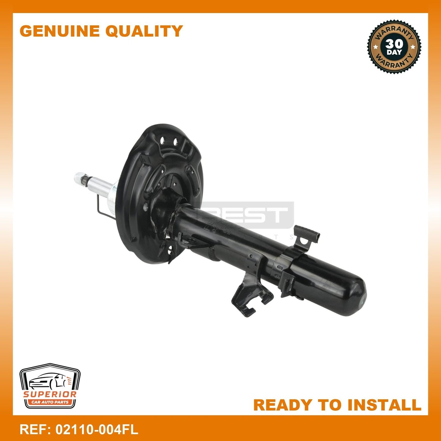 FEBEST 2016 Nissan Rogue Shock Absorber Front Left Gas Twin Tube 02110-004FL