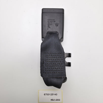 2014-2019 Maserati Quattroporte Rear Middle Center Seat Belt Buckle 6700125140