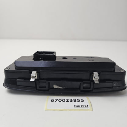 2014-2023 Maserati Quattroporte M156 Rear HVAC Control Unit Quad-Zone 670023855