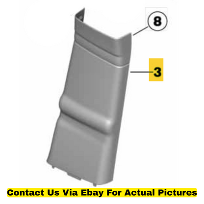 2012 Mini Cooper Countryman B‑Column Bottom Covers L+R