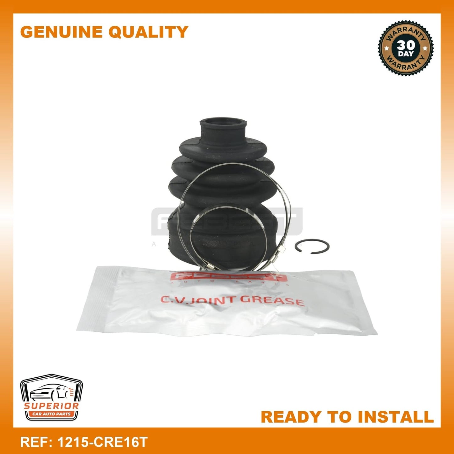 FEBEST 2005-2016 Hyundai Elantra Boot Inner CV Joint Kit 1215-CRE16T