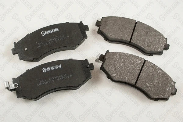 STELLOX 1984-2000 Honda Civic Brake Pad Set, Disc Brake 45022SA6672