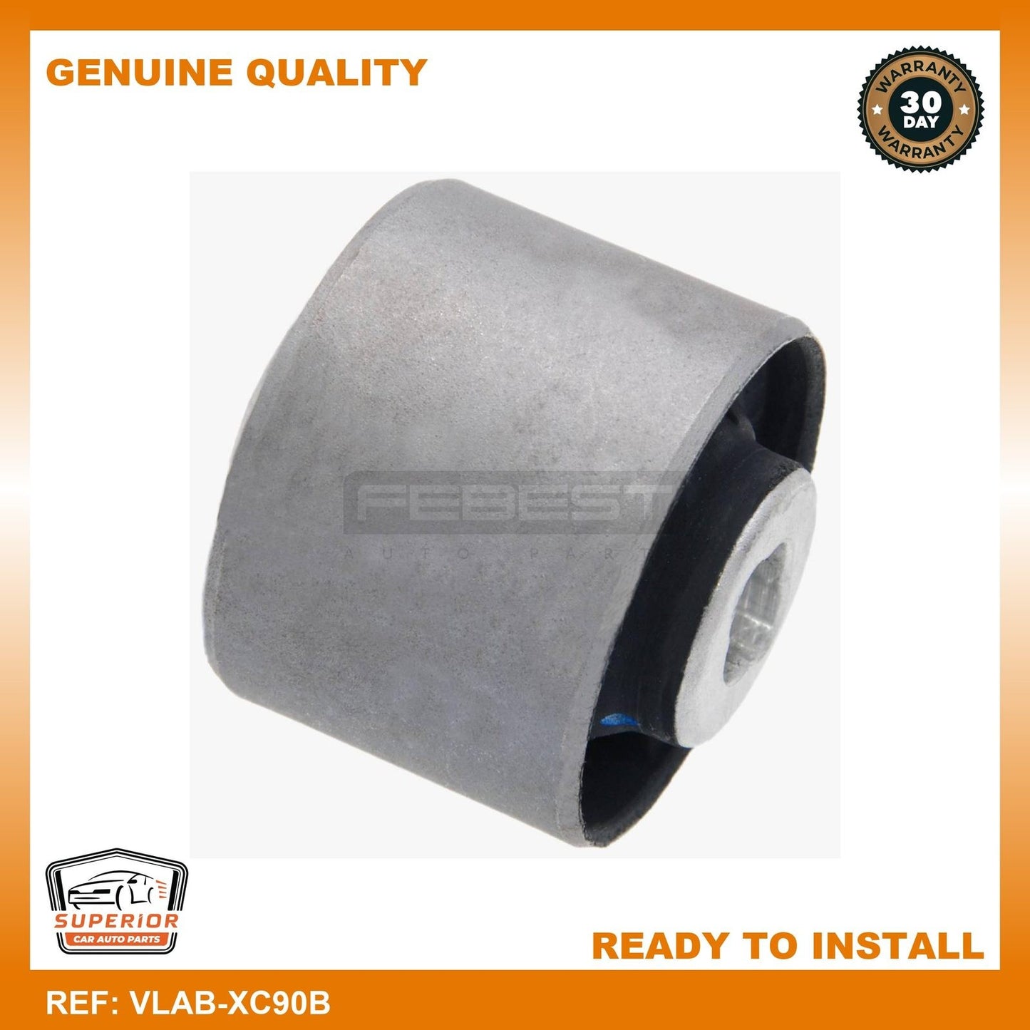 Febest 2003 Volvo XC90 Rear Bushing Front Control Arm VLAB-XC90B