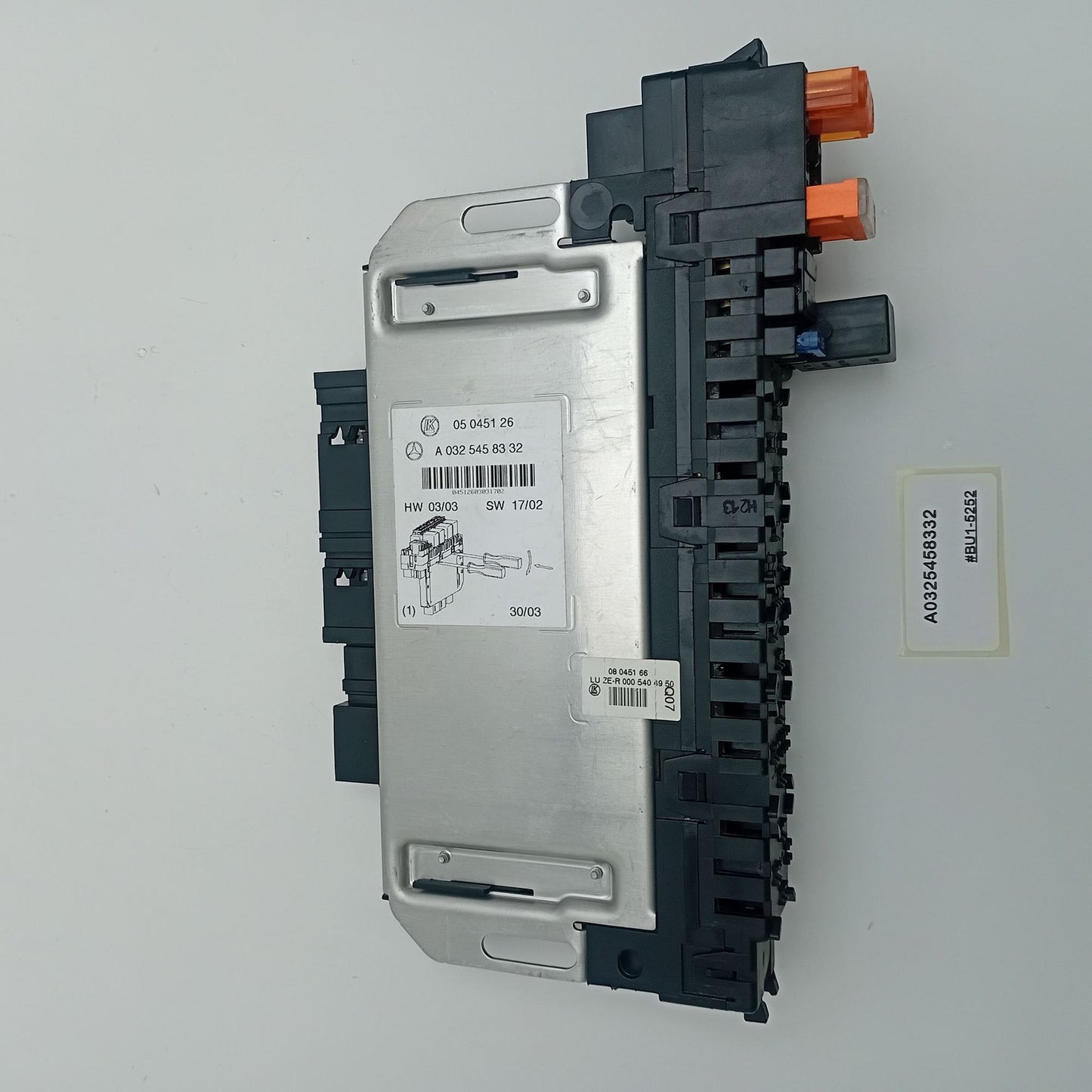 1998-2005 Mercedes-Benz CL Right Front Fuse Relay Box SAM Module A0325458332