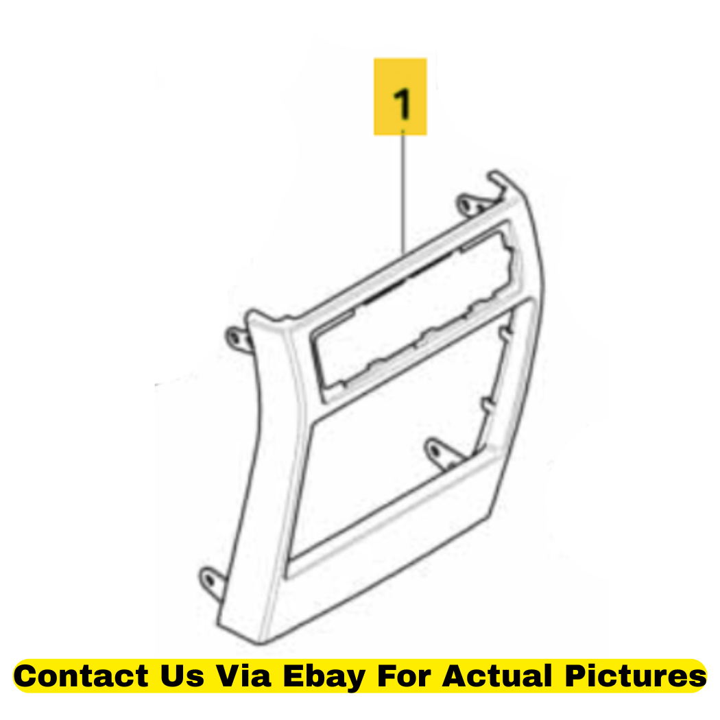2012 BMW X6 Rear Centre Console Trim Cover Used OEM 51169133109