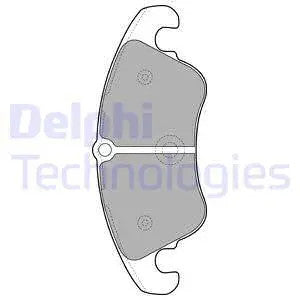 DELPHI 2008-2016 Audi A5 Brake Pad Set, Disc Brake LP2077