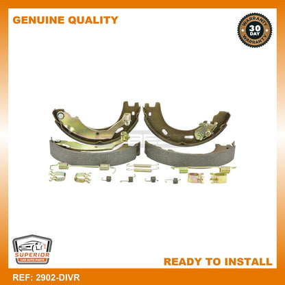 FEBEST Land Rover Shoe Kit, Rear Brake 2902-DIVR
