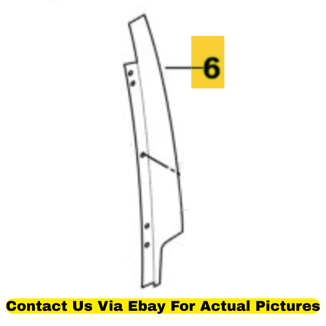 2012 BMW X6 B‑Pillar Window Frame Trim Pair Used OEM