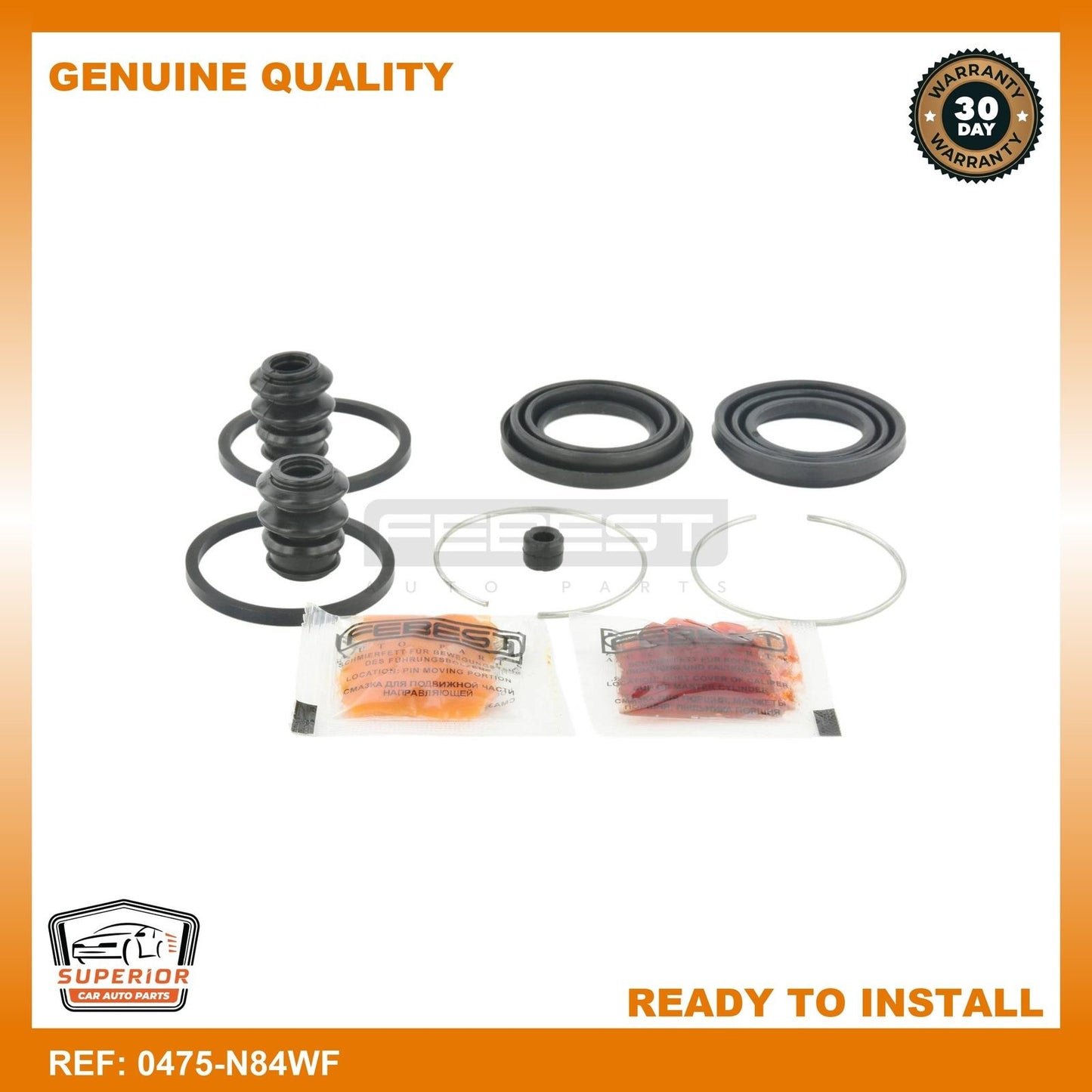 FEBEST MITSUBISHI Brake Caliper Repair Kit 0475-N84WF