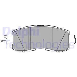 DELPHI 2011-2017 Nissan LEAF Brake Pad Set, Disc Brake LP3251