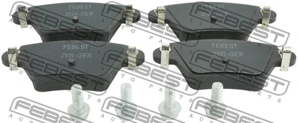 FEBEST 2001-2007 Ford Mondeo Brake Pad Set 2101-GER