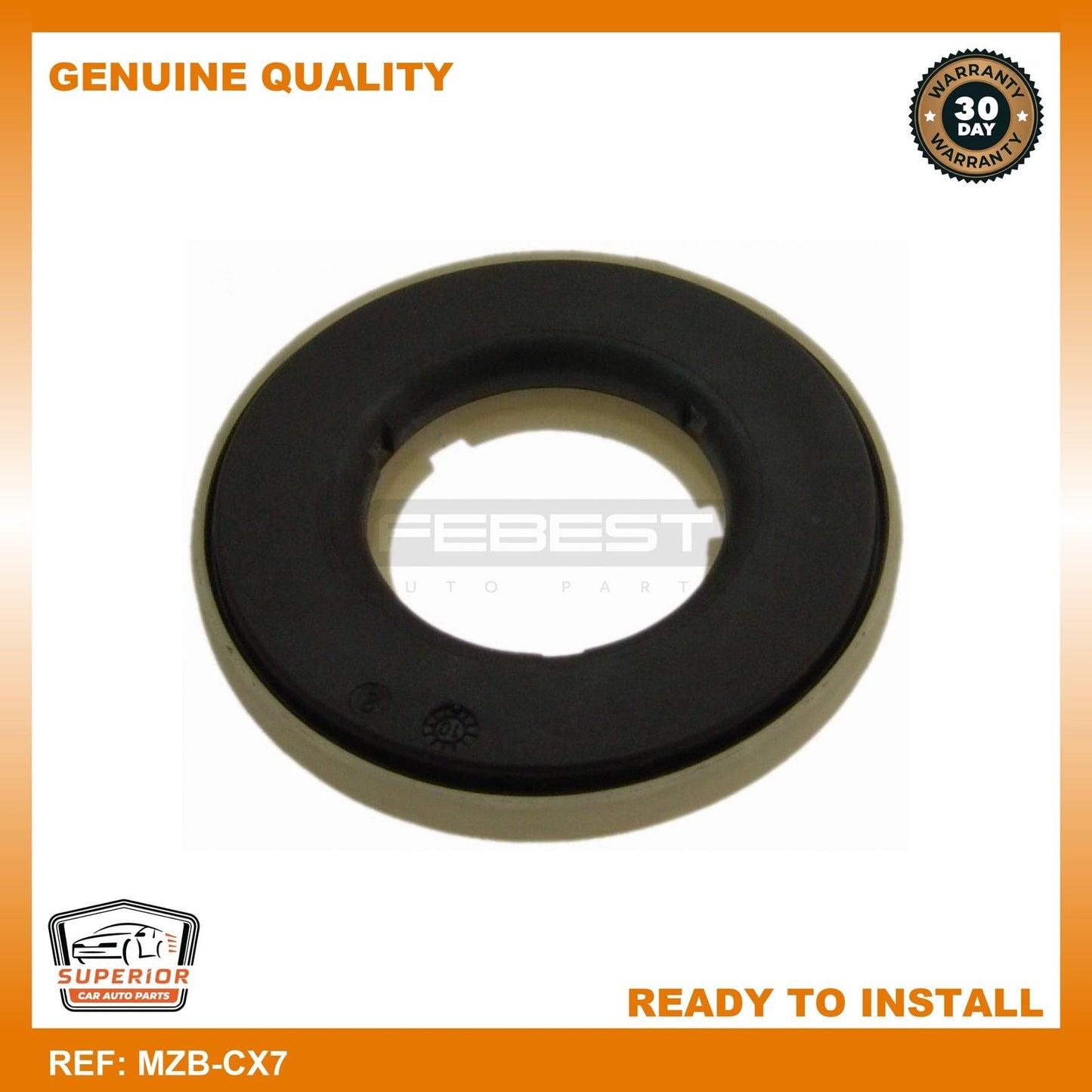 Febest 2007-2012 Mazda CX-7 Front Shock Absorber Bearing MZB-CX7