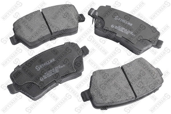 STELLOX 2005-2019 Nissan Micra Front Disc Brake Pad Hardware Kit 41083-AX625