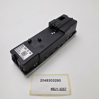 2006-2018 Mercedes-Benz E-Class HVAC Temp Control Panel Rear 2048303290