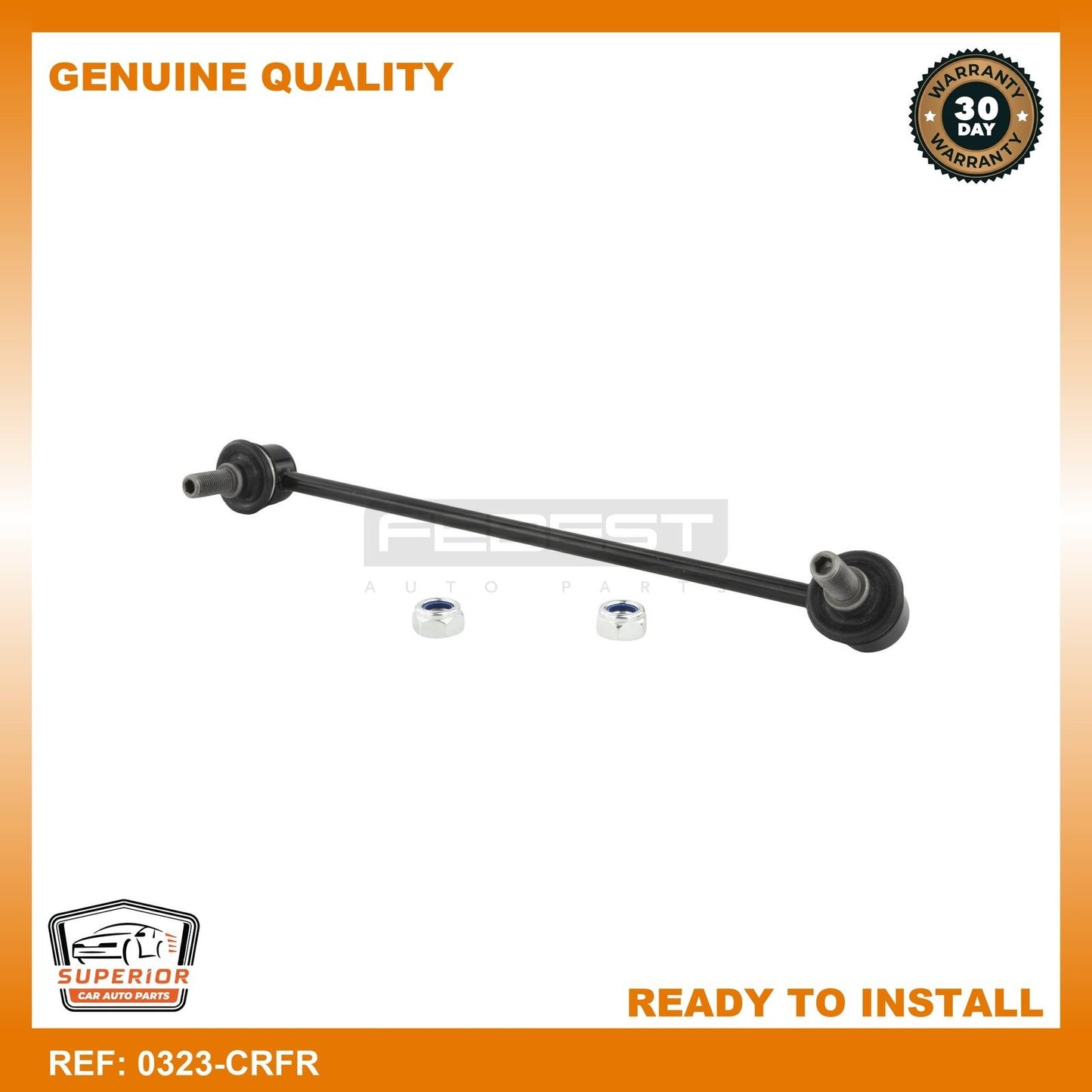 Febest 2013-2017 Honda Accord Front Right Stabilizer Link 0323-CRFR